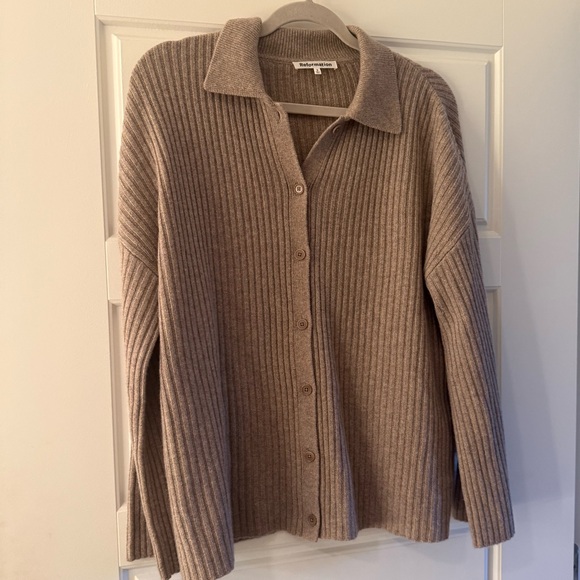 Reformation Fantino Cashmere Cardigan - Picture 3 of 6
